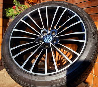 alu disky 5x112 R19 Audi, Vw...+ pneu 235/45 r19 - 4