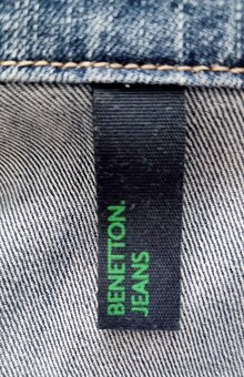Riflová bunda Benetton veľkosť 110 - 4