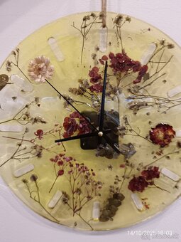 Epoxidove hodiny s jesennym motivom - 4