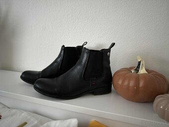 Kožene kotnikove čižmy vel 36 - 4