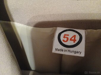 Hráškovozelený dámsky 3dielny kostým - 4