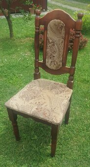 Drevené stoličky - 2 ks už iba - 4