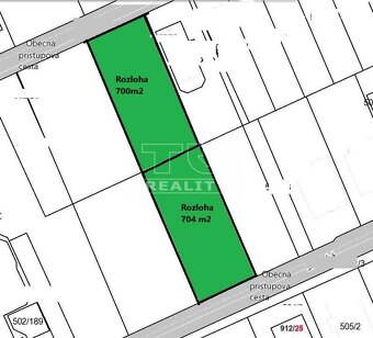 Ponúkame na predaj 2x pozemok o rozlohe 700 a704 m2... - 4