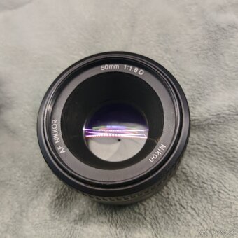 Zrkadlovka Nikon D90 / Objektív Nikkor Af 50mm 1.8D - 4