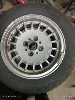 Hliníkové disky + pneumatiky - 4