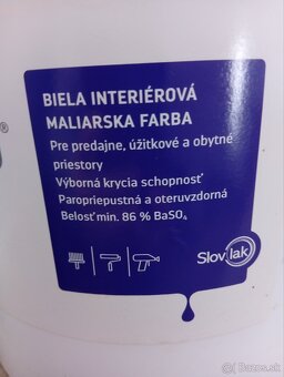 Biela interiérová farba - 4