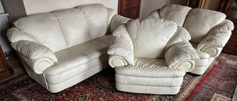 Kožená sedací souprava 3+2+1,5834 - 4