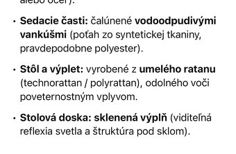 Predaj záhradného nábytku - 4