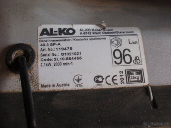 Kosačka AL-KO, Pro 140 - 4