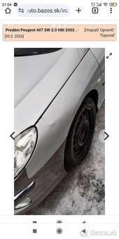 Predám Peugeot 407 Sw - 4