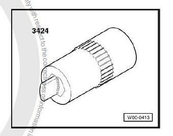 Rozperná hlavica 3424 VW Škoda Seat Audi - 4