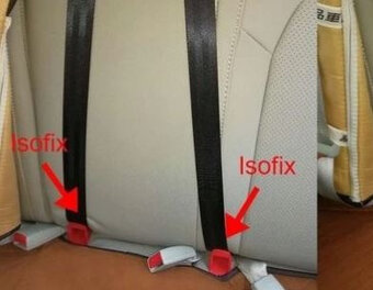 DRŽIAK AUTOSEDAČKY ISOFIX UNIVERZÁLNY, PRÉMIOVÁ OCEĽ - 4