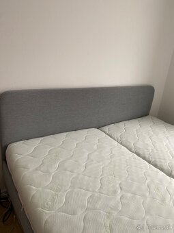 Manzelska calunena postel IKEA Slattum 160x200cm - 4