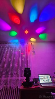 Rotačna hlava 7x40W RGBW 3v1 beam/wash/bee eye - 4