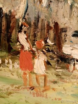 profesor Vojtech Doležil - olejomaľba (obraz) + kniha - 4