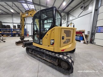 Pásový bagr CAT 308 CR, rok výroby 2019, 2803 mth, 3x lžíce - 4