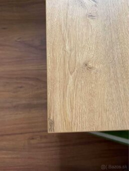 Konferenčný stolík 8 John ldub efkas/čierna. - 4