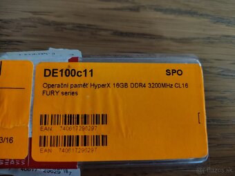 HyperX Fury 16GB DDR4 3200MHz - 4