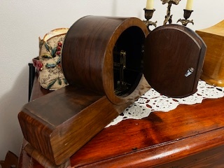 krásne krbové drevené hodiny - 4