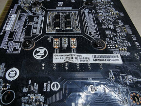GIGABYTE GTX 1650 WindForce OC GDDR6 Rev. 2.0 4GB - 4