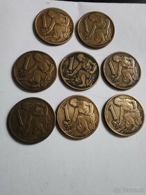 mince čssr obeh 1kčs 1961 - 4