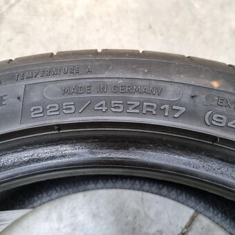 Letné pneumatiky 225/45R17 DUNLOP DOT5021/19 - 4