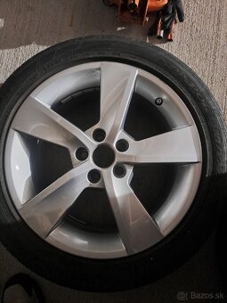 5x100 R16 Škoda 215/45 Letné pneu Dunlop - 4