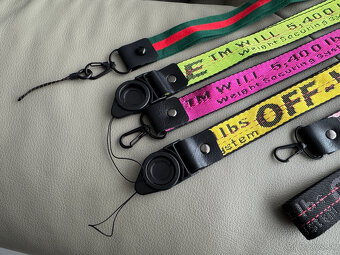 Štýlové šnúrky značky Off-white, GG, PP - 4