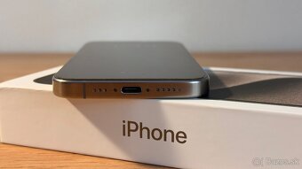 📱 iPhone 15 Pro – 256 GB – Natural Titanium – TOP stav - 4