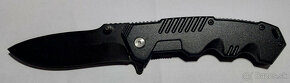 Nôž s klipom a poistkou BLACK - 4