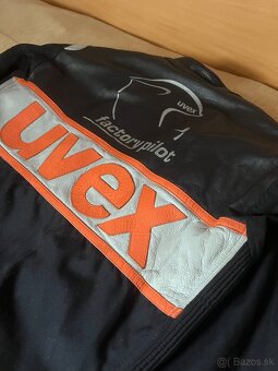 Motorkárska kožená bunda UVEX (M) - 4