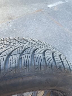 Predám zimné obutie s diskami s TPMS - 4