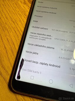 Oppo F5 - 32Gb - rozliaty displej - 4