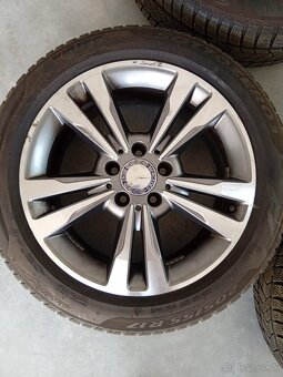 alu disky Mercedes Benz - originál + pneu - 4