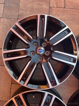 Orig. hliníkové disky Volvo R18, 5x108 - 4