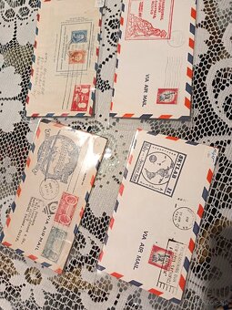 Zberateľská kolekcia FDC a Air Mail (31 ks, 1940–1970) - 4