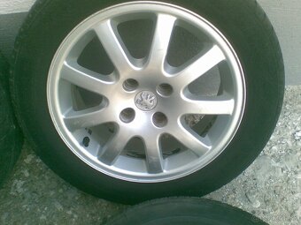 Predám sadu kolies PEUGEOT 406 - 4