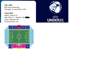EURO U21 - Vstupenky - 4