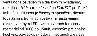 PREDÁM STROPNÝ VENTILÁTOR - 4