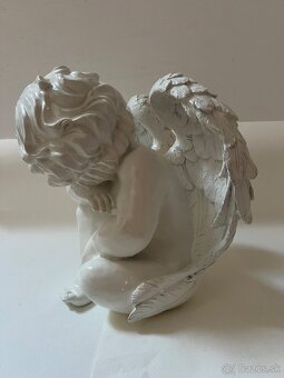Soška anjela – ručná práca, Holandsko, 28 cm - 4