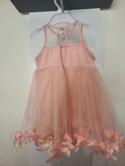 Detské ružové šaty - 4
