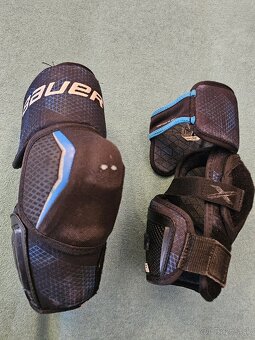 Hokejové chrániče lakťové - BAUER - veľkosť M - 4