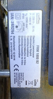 Predám elektrickú kosačku - 4