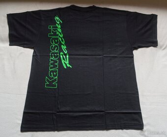 Kawasaki kvalitné tričko cierne - 4