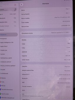 Predám iPad Pro 13” M4 Wi-Fi + Cellular 256 GB+Applepencil - 4