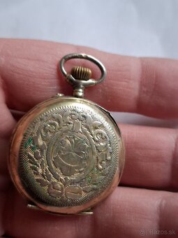 Vreckové hodinky 2 strieborné - 4