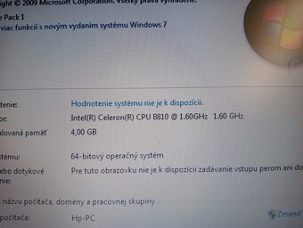 predám notebook HP ELITEBOOK 8460P ,WINDOWS 7. - 4