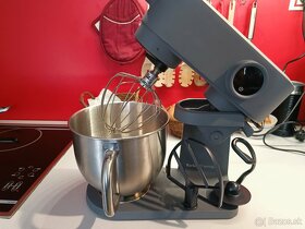 kuchyňský robot, hnětač kovový, jako nový - 4