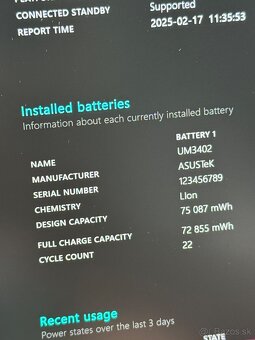 Asus Zenbook  - Super stav, ryzen 5 7530U 16gb ram - 4