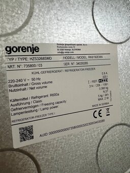 GORENJE CHLADNICKA - 4
